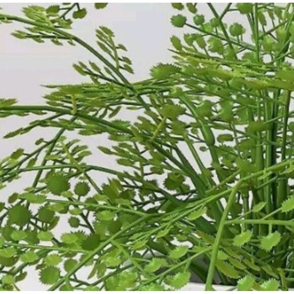 Threshold 14” Faux Fern Modern Ceramic Pot Artificial Arrangement - New - Picture 2 of 9